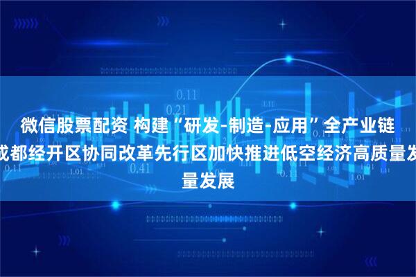 微信股票配资 构建“研发-制造-应用”全产业链，成都经开区协同改革先行区加快推进低空经济高质量发展