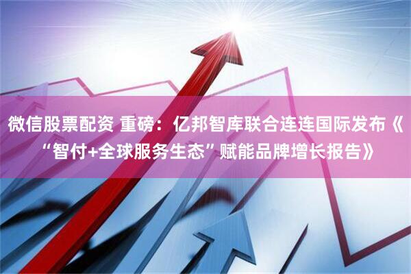 微信股票配资 重磅：亿邦智库联合连连国际发布《“智付+全球服务生态”赋能品牌增长报告》